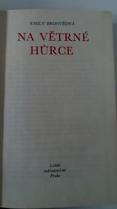 Na větrné hůrce