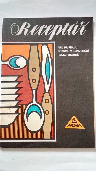 Receptář pro přípravu pokrmů v konvekční pečící troubě