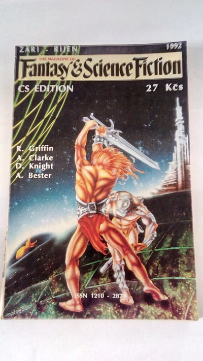 The Magazine Fantasy a Science Fiction r. 1992