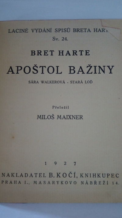 Apoštol Bažiny