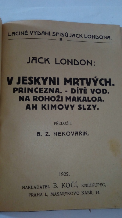 V jeskyni mrtvých, princezna, dítě vod, na rohoži makaloa, ah Kimovy slzy