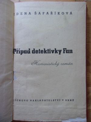 Případ detektivky Fan