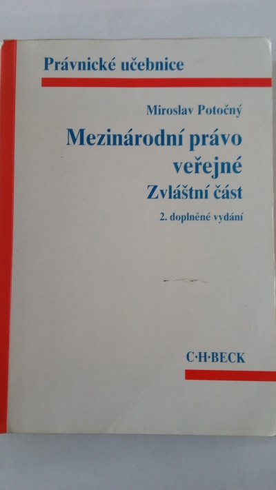 Mezinárodní právo veřejné – Zvláštní část