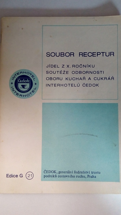 Soubor receptur jídel z X. Ročníku soutěže