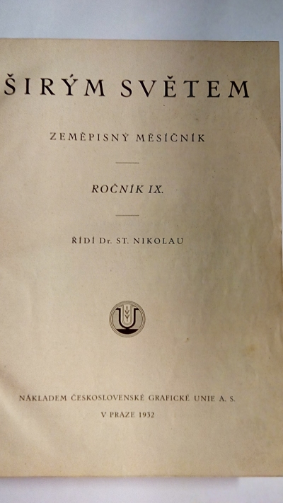 Širým světem, ročník IX.