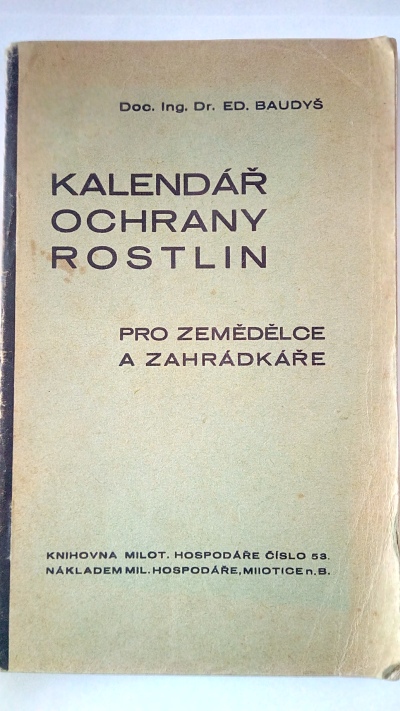 Kalendář ochrany rostlin pro zemědělce a zahrádkáře