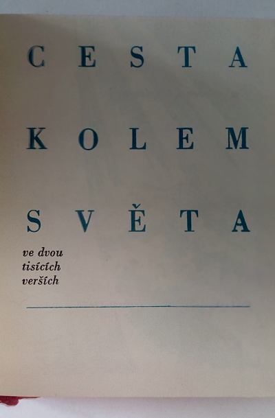 Cesta kolem světa ve dvou tisících verších