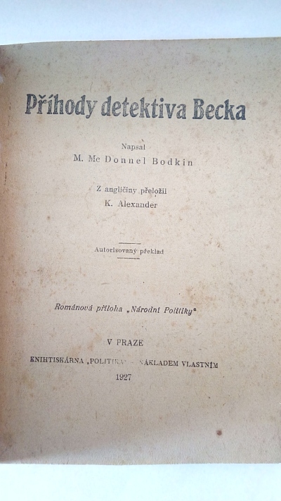 Příhody detektiva Becka. Otrokyně