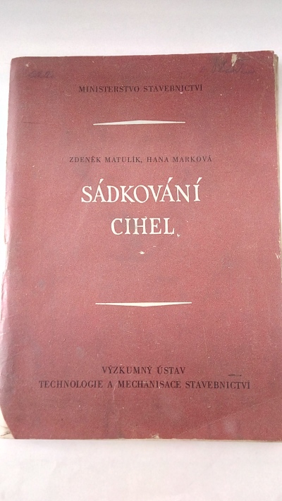 Sádkování cihel