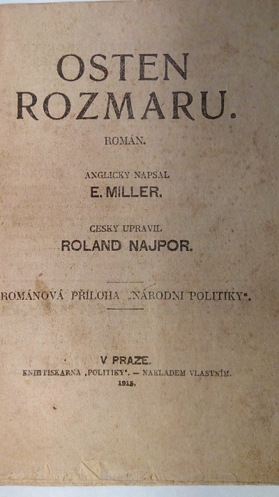 Osten rozmaru