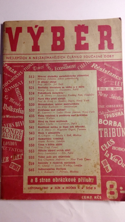 Výběr č. 9/1947
