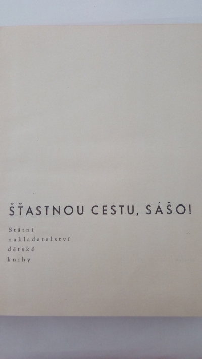 Šťastnou cestu, Sašo!
