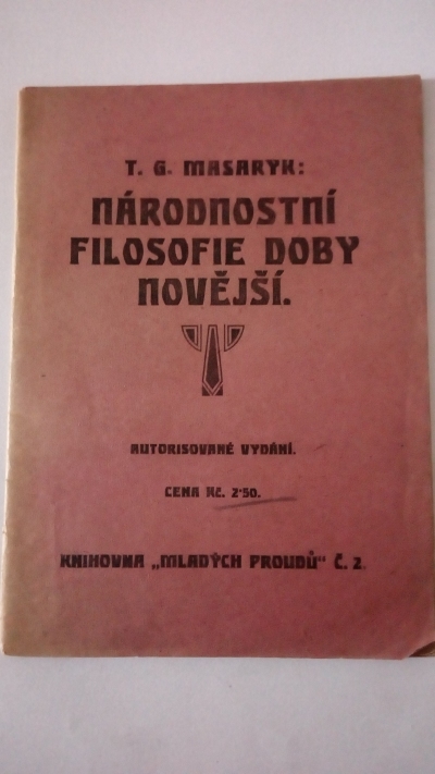 Národnostní filosofie doby novější