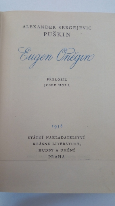 Eugen Oněgin