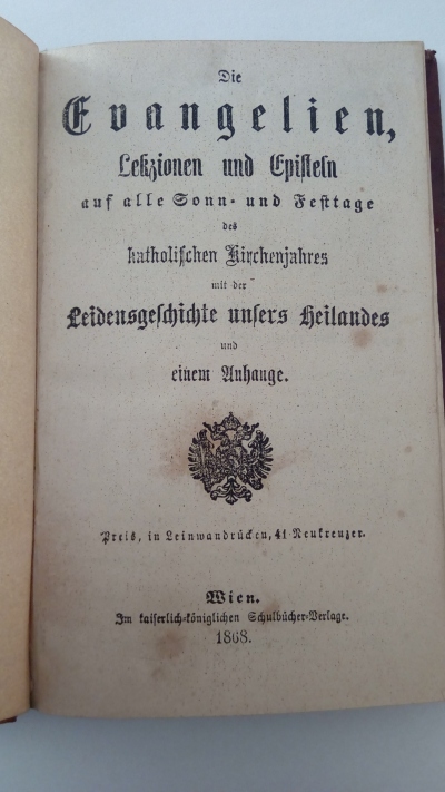 Die Evangelien, Lekzionen und Episteln