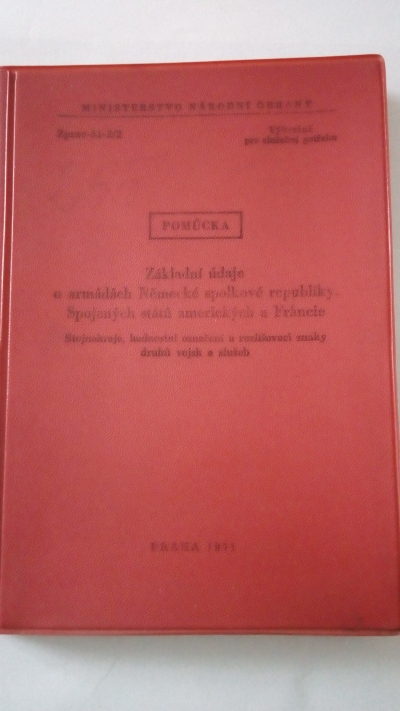 Základní údaje o armádách německé spolkové republiky, USA a Francie