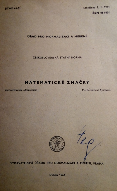 Matematické značky 
