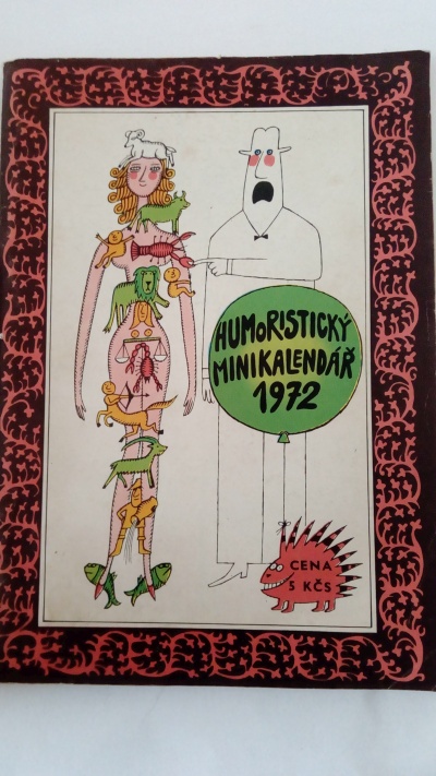 Humoristický minikalendář 1972