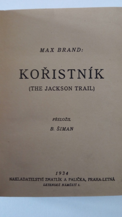 Kořistník. Růženina kletba.