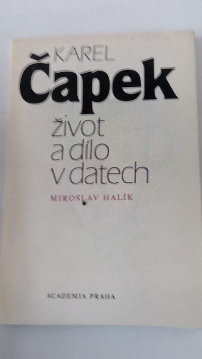 Karel Čapek – život a dílo v datech