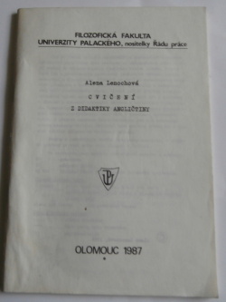 Cvičení z didaktiky angličtiny