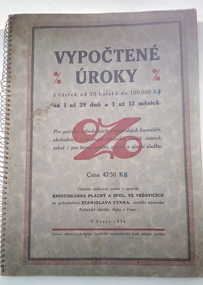Vypočtené úroky