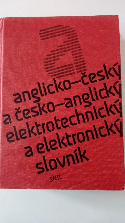 Anglicko-český a česko-anglický elektrotechnický a elektronický slovník