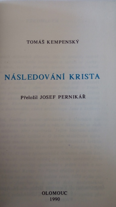 Následování Krista