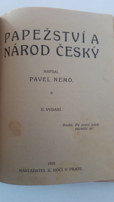 Papežsví a národ český