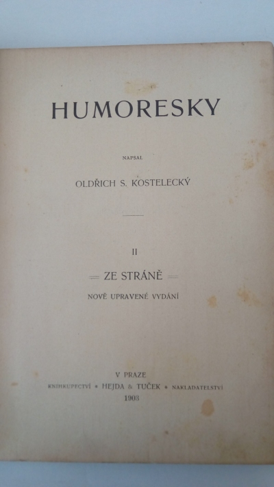Humoresky II – Ze stráně