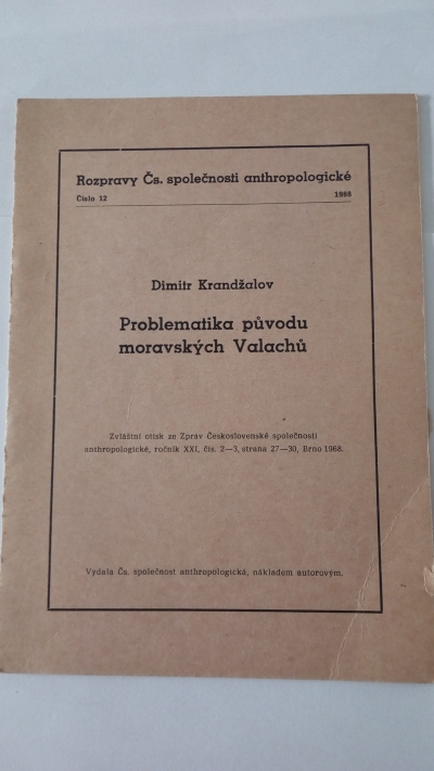 Problematika původu moravských Valachů