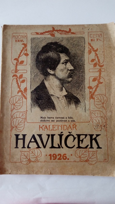 Kalendář Havlíček 1926