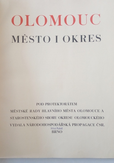 Olomouc – město i okres