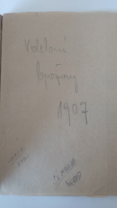 Volební brožury 1907