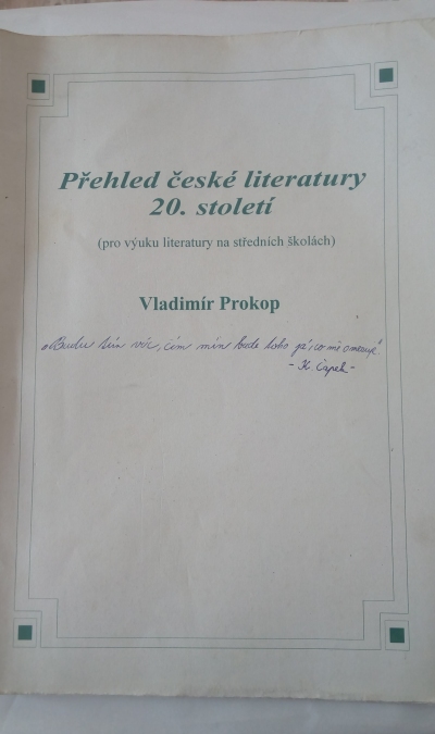 Přehled české literatury 20. století
