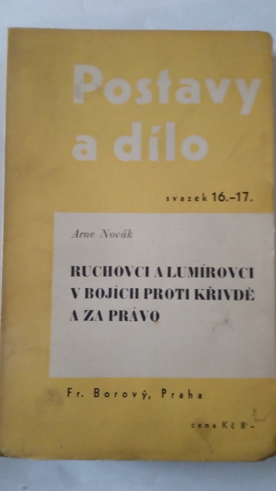 Ruchovci a Lumírovci v bojích proti křivdě a za právo