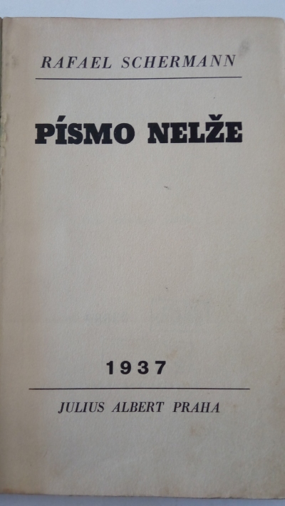 Písmo nelže