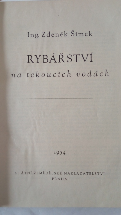 Rybářství na tekoucích vodách