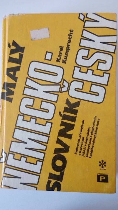 Malý česko-německý a německo český slovník