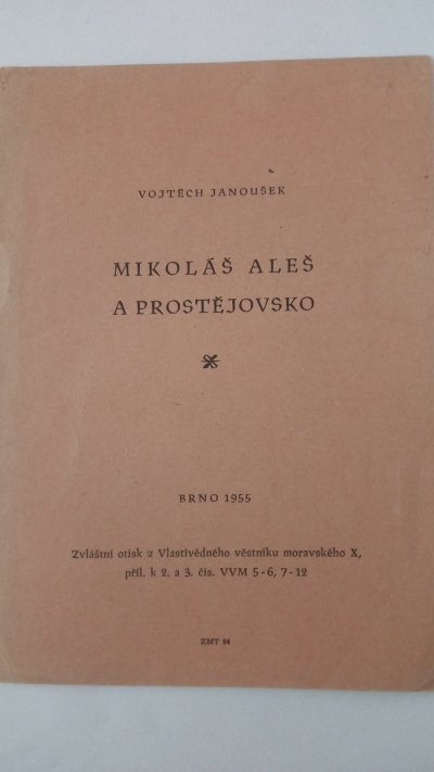 Mikoláš Aleš a Prostějovsko