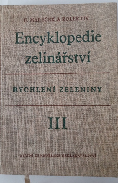 Encyklopedie zelinářství III. – rychlení zeleniny