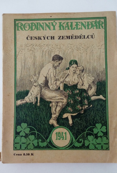 Rodinný kalendář českých zemědělců 1941