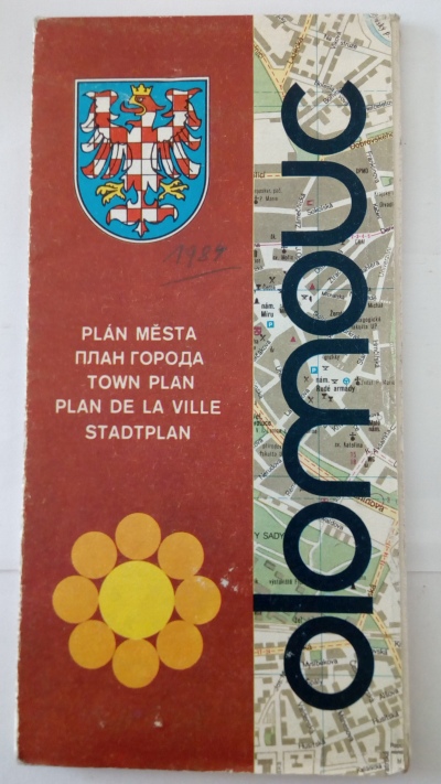 Olomouc – plán města
