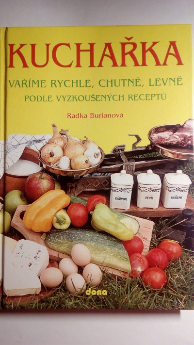 Kuchařka – Vaříme rychle, chutně, levně podle vyzkoušených receptů